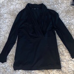 A black blouse from Banana Republic!